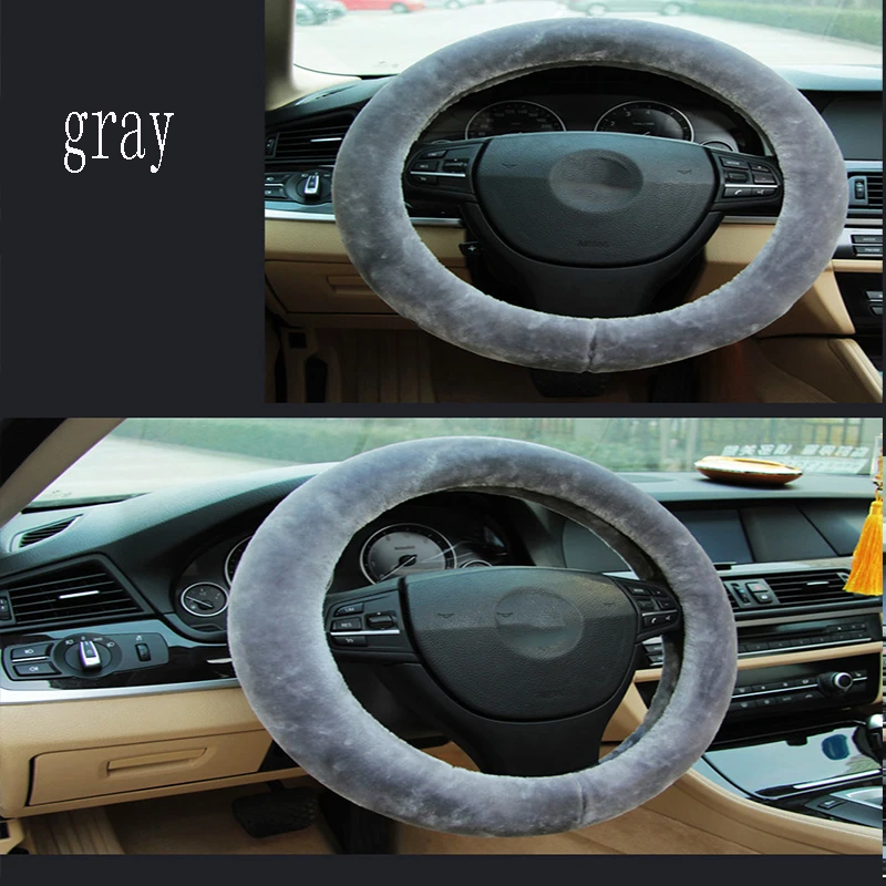 Нескользящий чехол на руль для Cadillac CTS SRX ATS Lexus RX NX GS CT200H GS300 RX350 RX300 Saab 9 3 5 93|Чехлы
