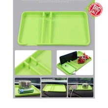 Силиконовая кожа автомобильный коврик нескользящий коврик держатель Противоскользящий автомобильный Противоскользящий коврик для автомобиля аксессуары костюм все машины Горячая