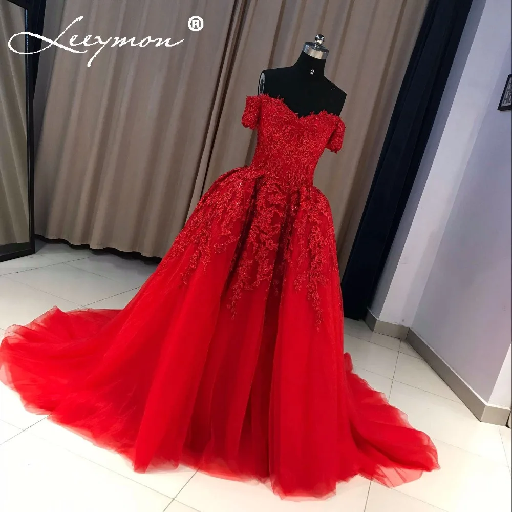Красное вечернее платье длинное милое с аппликацией из бисера женское вечернее платье бальное платье длинное торжественное платье