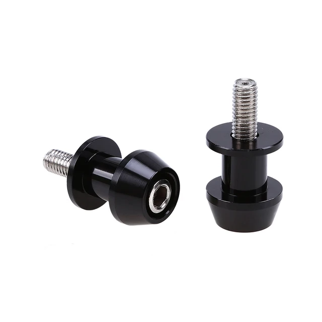 POSSBAY Universal 8mm Motorcycle CNC Swingarm Sliders Spools Stand Screws Motocross Slider for Yamaha Harley Suzuki Honda