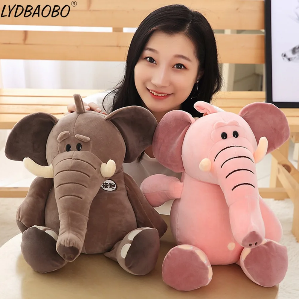 1pc 50cm Kawaii Elephant Plush Pillow Infant Soft For Sleeping Stuffed