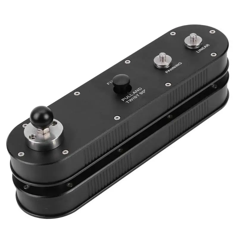 

Portable Quadruple Increase Slide Rail Small Four Times Running Distance Smoothness Light Rocker Arm Focus Camera Photography