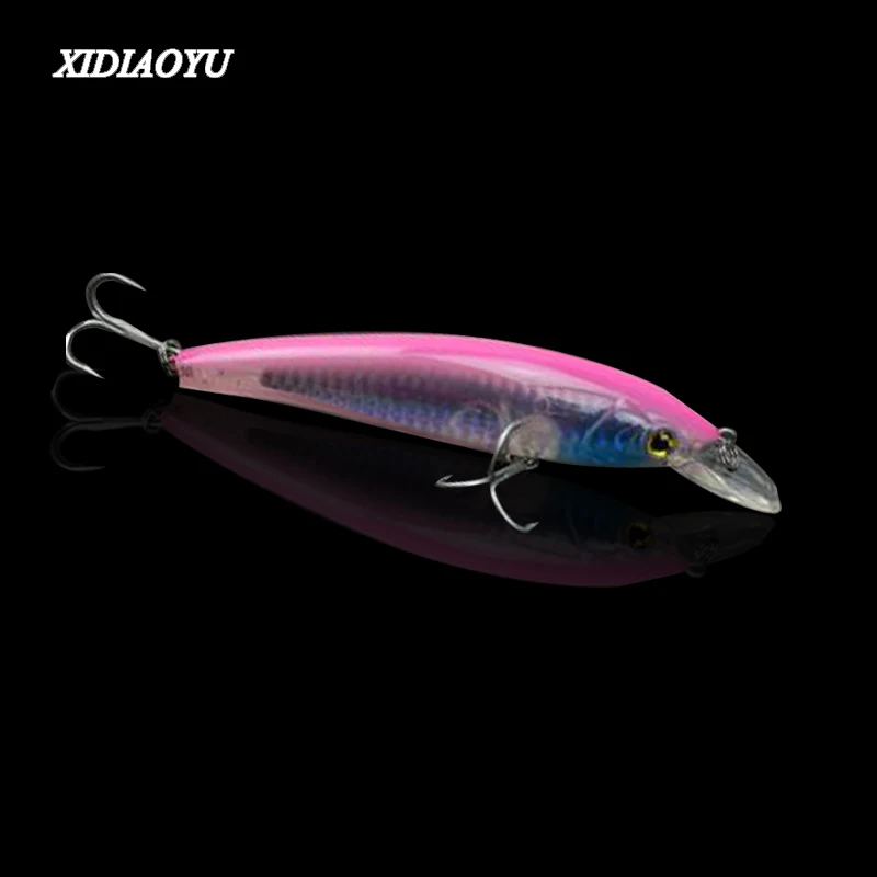 Minnow 32g 135mm fishing bait remote floating diving depth 0-1.2M sea bionic hard | Спорт и развлечения