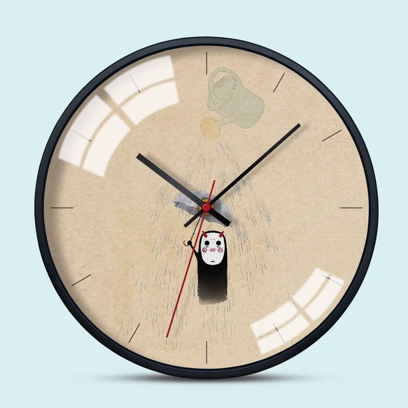 

New Nordic Creative Wall Clock Modern Minimalist Home Living Room Clock Round Customizable Wall Clock
