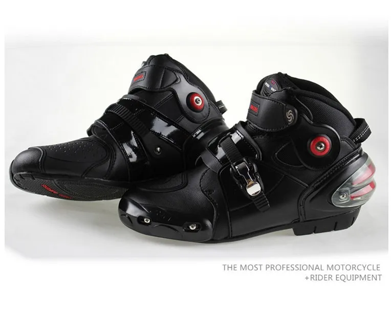 Для мотоцикла про-байкер скорость байкеры мото гонки сапоги мотокросс мотоцикл обувь размер: 40- 45, A9003