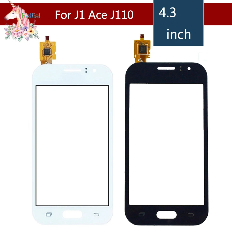 4 3 ''для Samsung Galaxy J1 Ace J110 J110H J110F J110FM сенсорный экран панель Датчик дигитайзер
