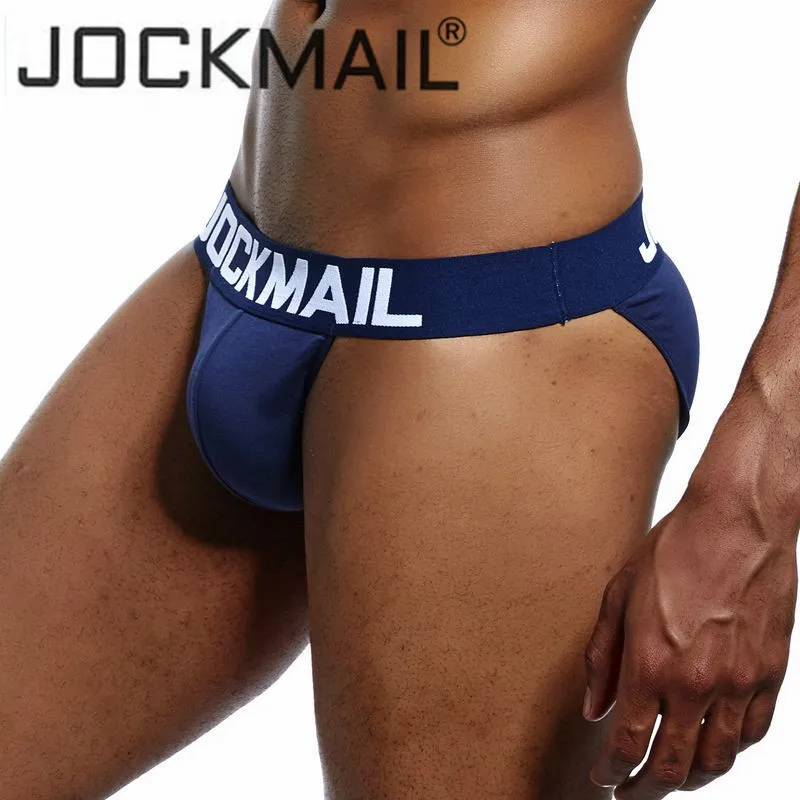 Трусы брифы JOCKMAIL мужские с низкой посадкой Брендовое пикантное мягкое