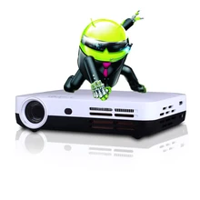 DLP Projector 1280*800 Native Resolution 3D Smart Multimedia Cinema 2D Convert 3D Support 1080P 1920*1080 Full HD Projector