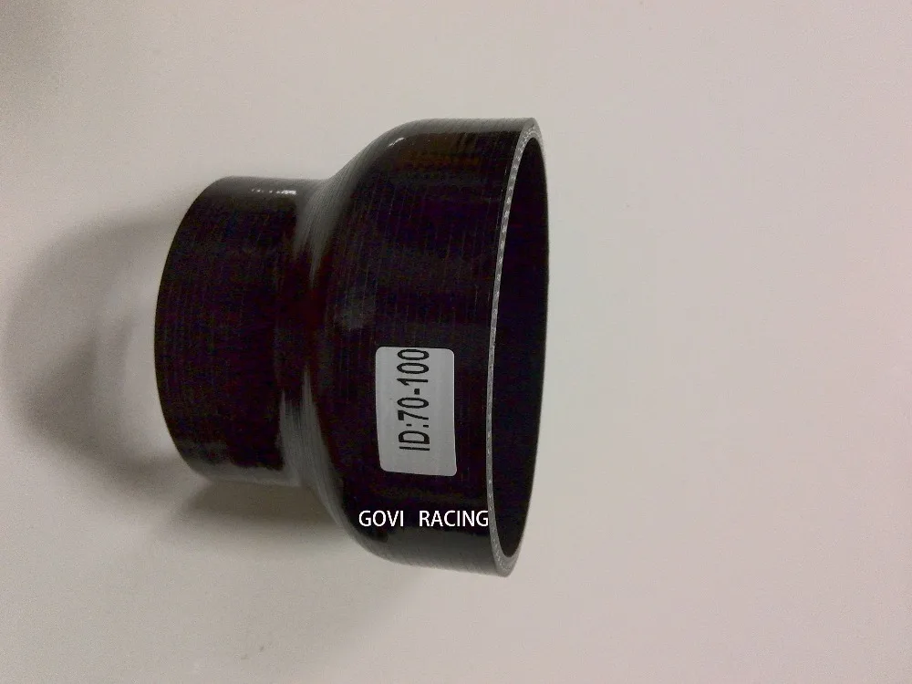 70 100mm Black durite silicone reducer hose couplers for air intake