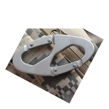 Алюминиевый мотоциклиста оборудование высокого качества 8-гранная витая Карабин Многофункциональный оттяжкой