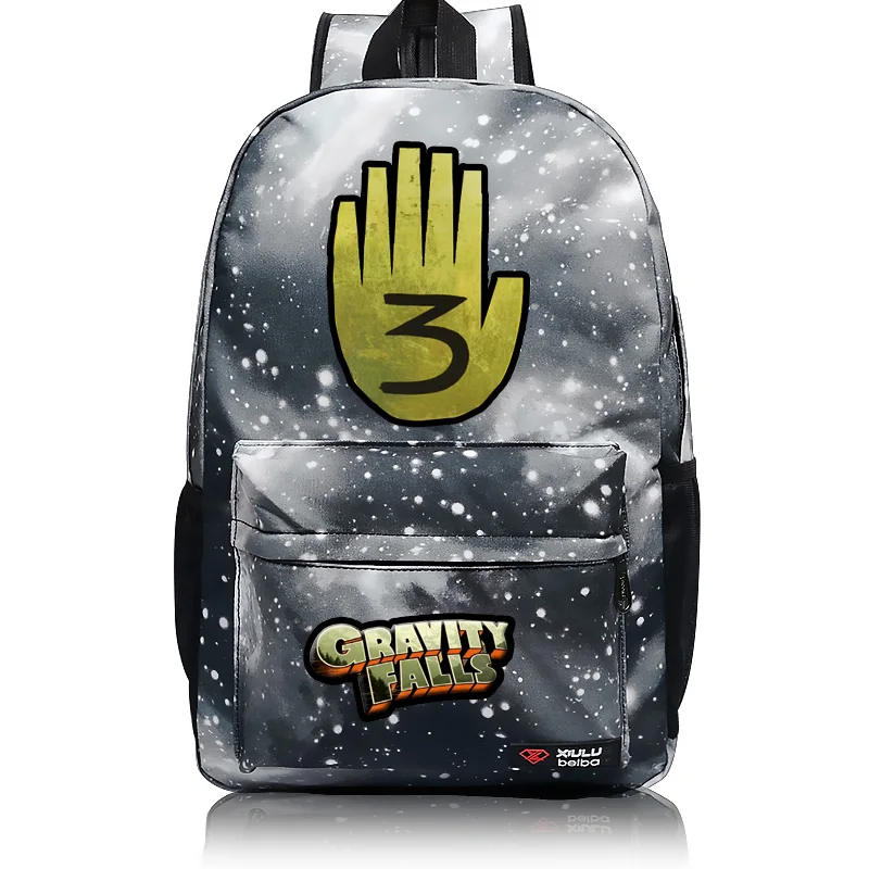 

Anime Gravity Falls Dipper Pines school bag backpack Daily Leisure Notebook Travel backpack student
