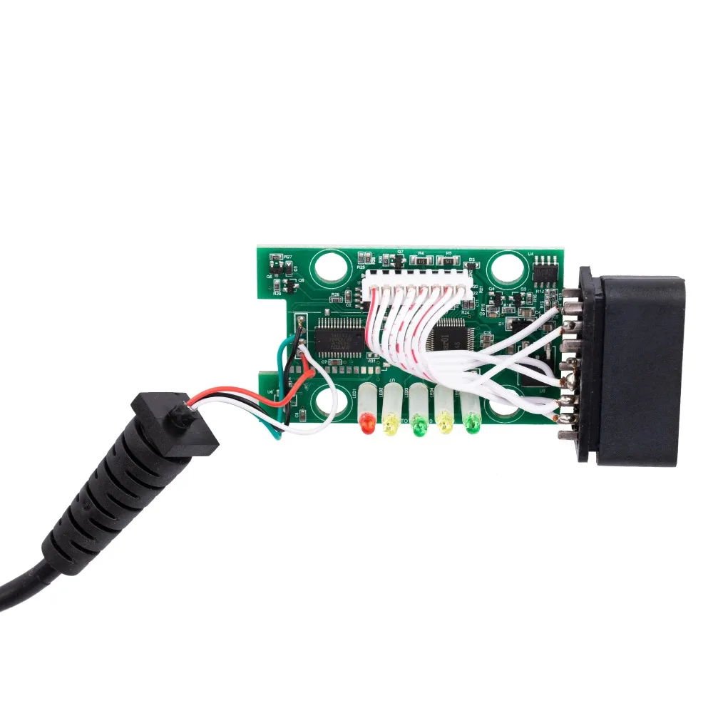 Автомобильный считыватель кодов ELM327 V1.5 USB с переключателем HS CAN / MS для Ford ELMconfig