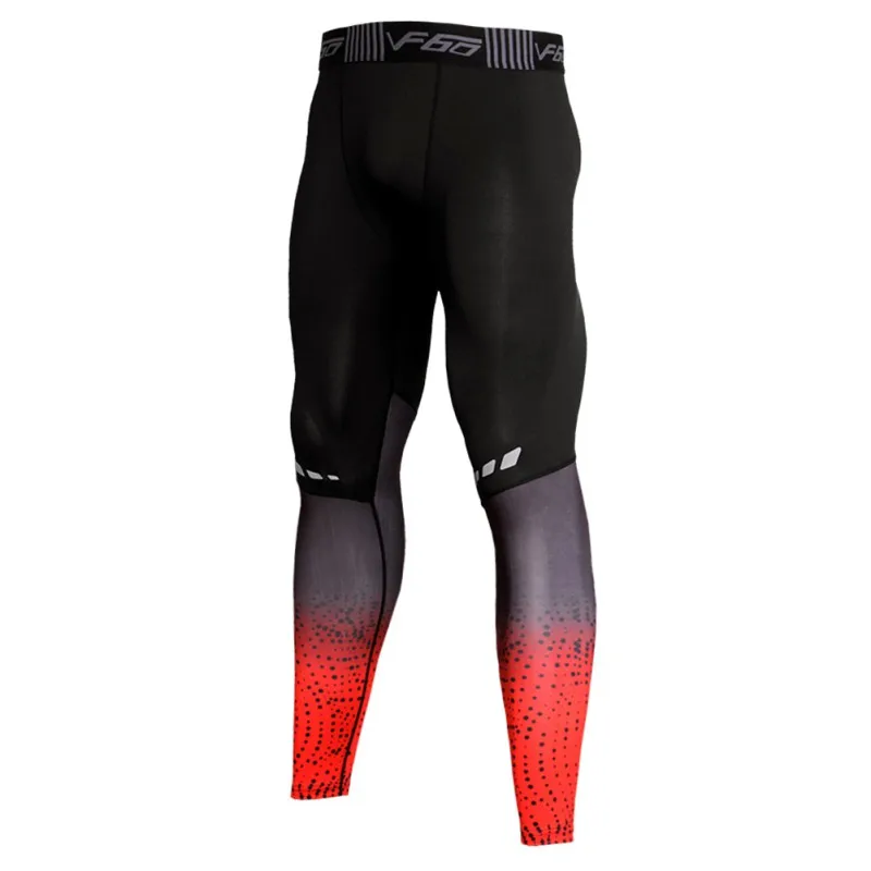 

Sports Pants Men Polyester Spandex Elastic Quick Dry Breathable Stretch Slimming Compression Tights Trousers Fitness Pants