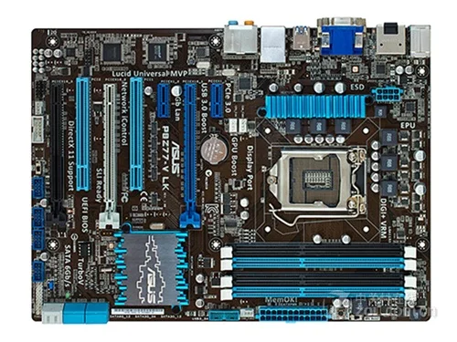 Материнская плата для ASUS P8Z77-V LK LGA 1155 DDR3 для I3 I5 I7 cpu 32GB USB2.0 USB3.0 Z77 настольная материнская плата