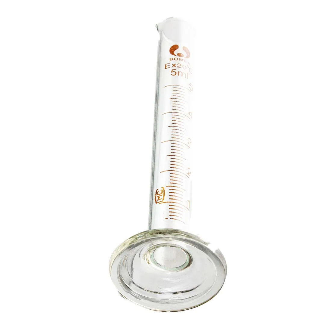 

Hot sale Graduated Glass Measuring Cylinder Chemistry Laboratory Measure 5ml