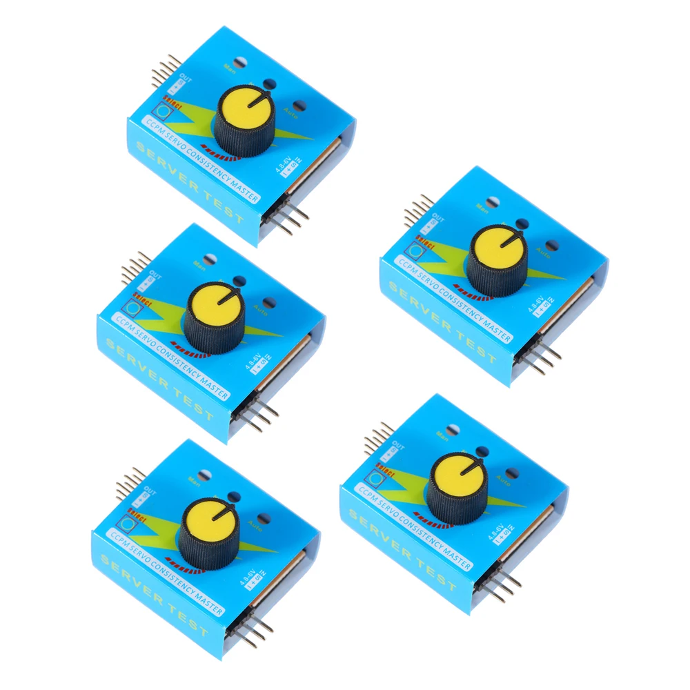 5pcs lot Multi Servo Tester 3CH ECS Consistency Speed Controler Power Channels CCPM Meter Hot Selling