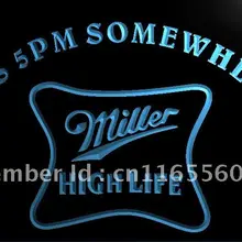 LA437-это 5 pm где-то cветодиодный знак неоновый знак домашний декор ремесла