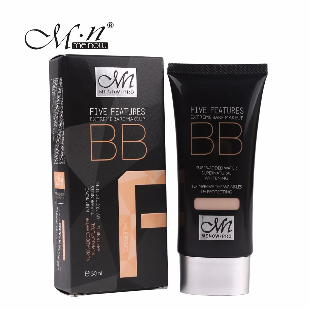 M.n Menow Brand UV Protection Moisturizing BB Cream 70g Supernatural