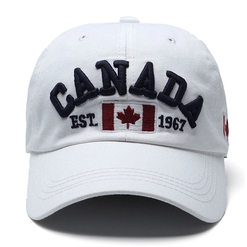 Canada Baseball Cap Flag Of Canada Hat Snapback Adjustable Mens Women Baseball Caps Snapback Sunhat BBYES