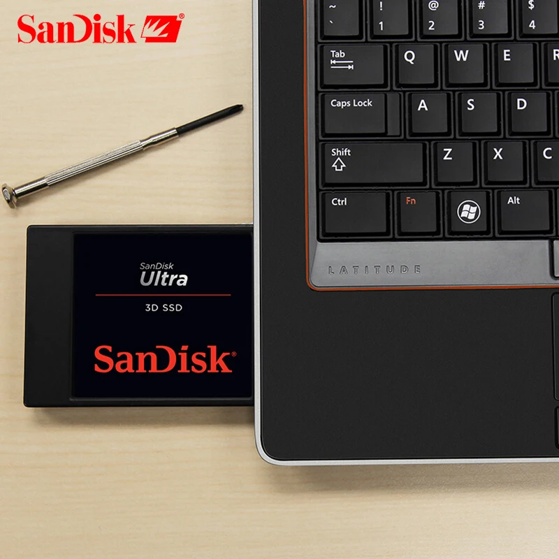 Sandisk ULTRA 3D SSD 250 ГБ 500 2 5 дюйма SATA III HDD жесткий диск HD ноутбук ПК 1 ТБ Внутренний