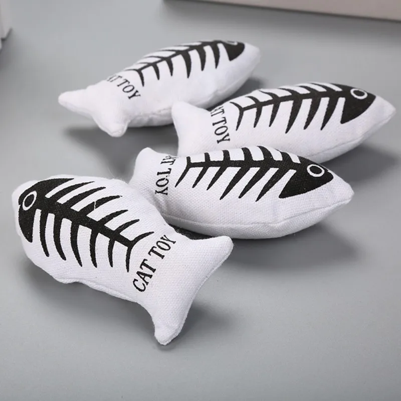 Забавная игрушка для котенка в виде рыбки|Игрушки кошек| |