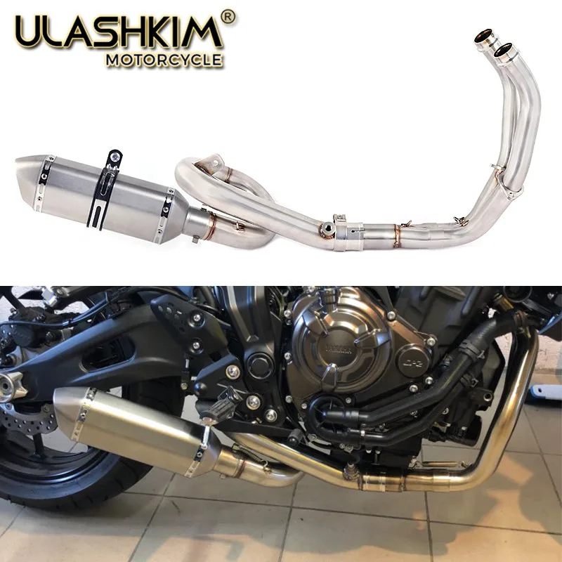 Глушитель для мотоцикла полная система слипоны YAMAHA XSR700 2016 2020 MT07 FZ07 FZ 07 MT Tracer 2014 до