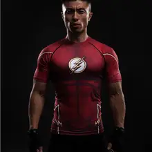 Компрессионная футболка marvel с Бэтменом для фитнеса, быстросохнущая футболка с коротким рукавом, летняя мужская футболка, топы, одежда