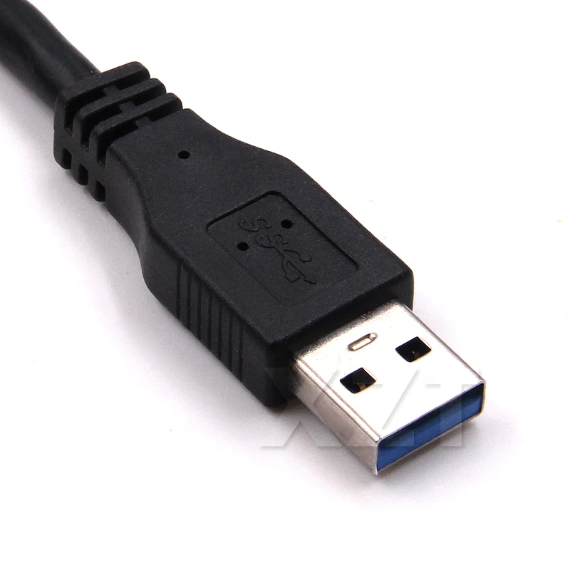 Новейший популярный кабель Sata для передачи данных USB2.0 + USB 3 0 тип A к штекер Y