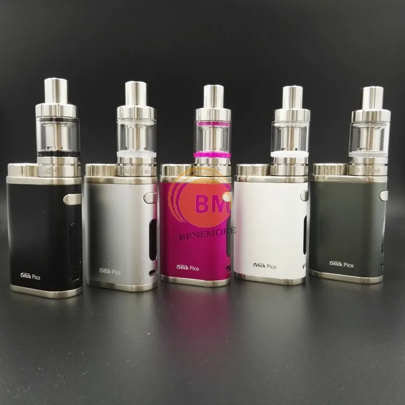 100% ORIGINAL Eleaf iStick Pico Vape Kit 75W 18650 Battery Box Mod With Melo 3 Mini Vaporizer Vs SMOK AL85 Electronic Cigarette