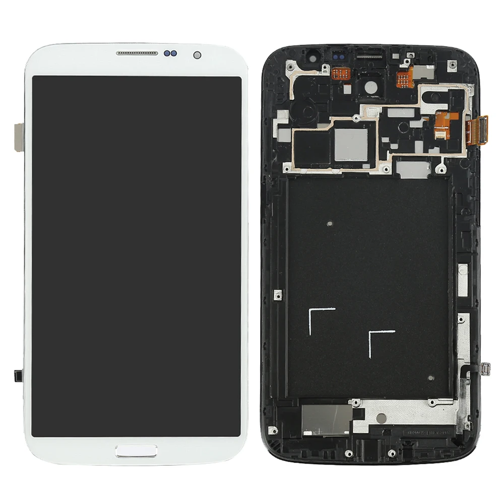 Sinbeda 6 3 &quotSuper AMOLED ЖК дисплей для Samsung Galaxy i9200 i9205 сенсорный экран с рамкой