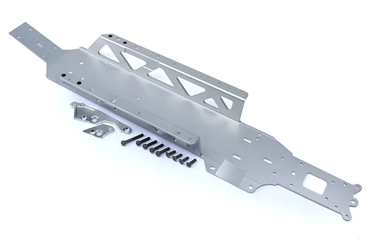 CNC All-In-One chassis plate TS-H85177  for baja parts, sliver,titanium and orange choose,