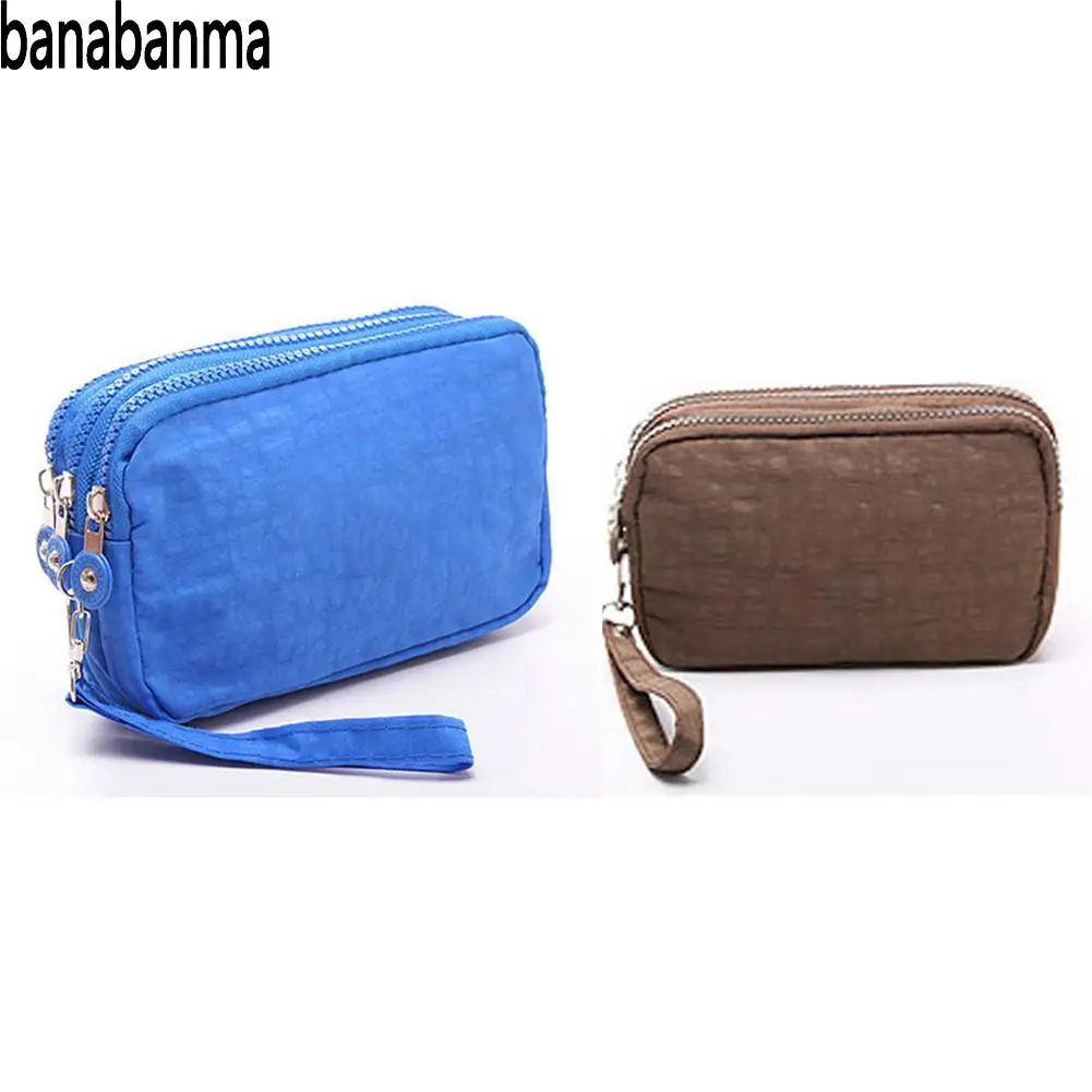 

Banabanma Lady Handbag Phone Wallet Package 3 Layers Handbag Cross Section Clutch Bag Large Capacity Bags for Women 2018 ZK30