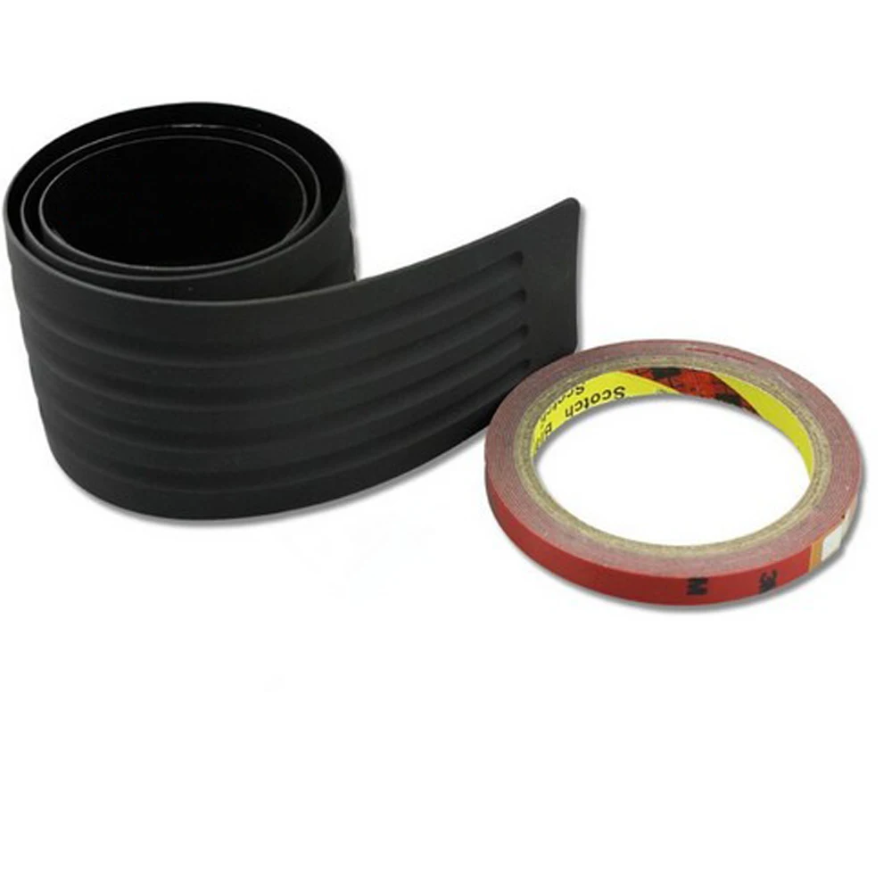 

Car Rear Guard bumper rubber scuff trim For SsangYong Actyon Turismo Rodius Rexton Korando Kyron Musso Sports,Auto Accessories