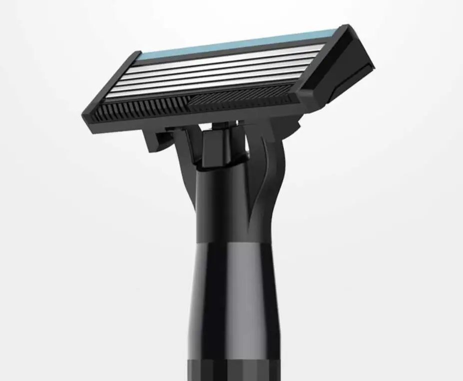 Original xiaomi mijia Men Razor 8 in 1 set German importing Shaving head lemon Shaving bubbles with Magnetic Replace the Clip