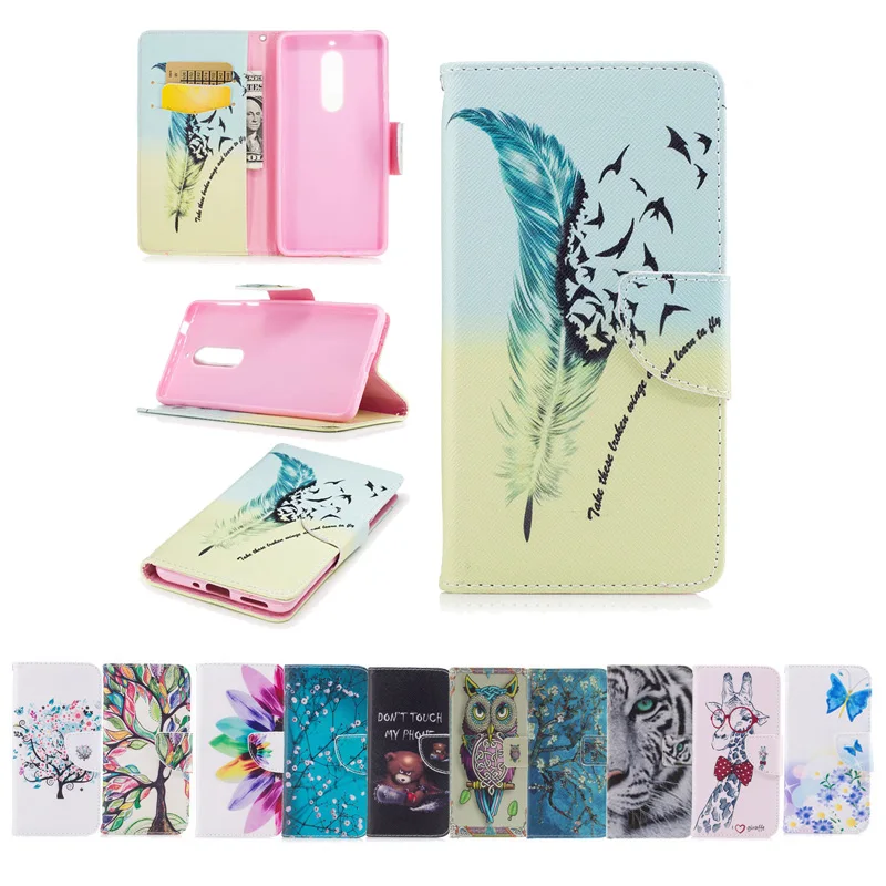 

Flip Cases For Nokia 5 8 Case Flip Wallet PU Leather Case For Nokia 2.1 3.1 5.1 6 2018 Cover for nokia 3 2 1 Stand Card holder