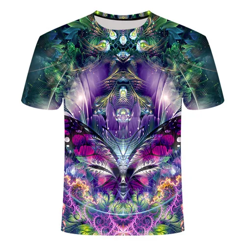 Summer New Men Women t shirt 3D blue Phoenix Printing Lovers T-shirt Male Tops Harajuku Tee Casual t shirt Printed Top - Цвет: TX225