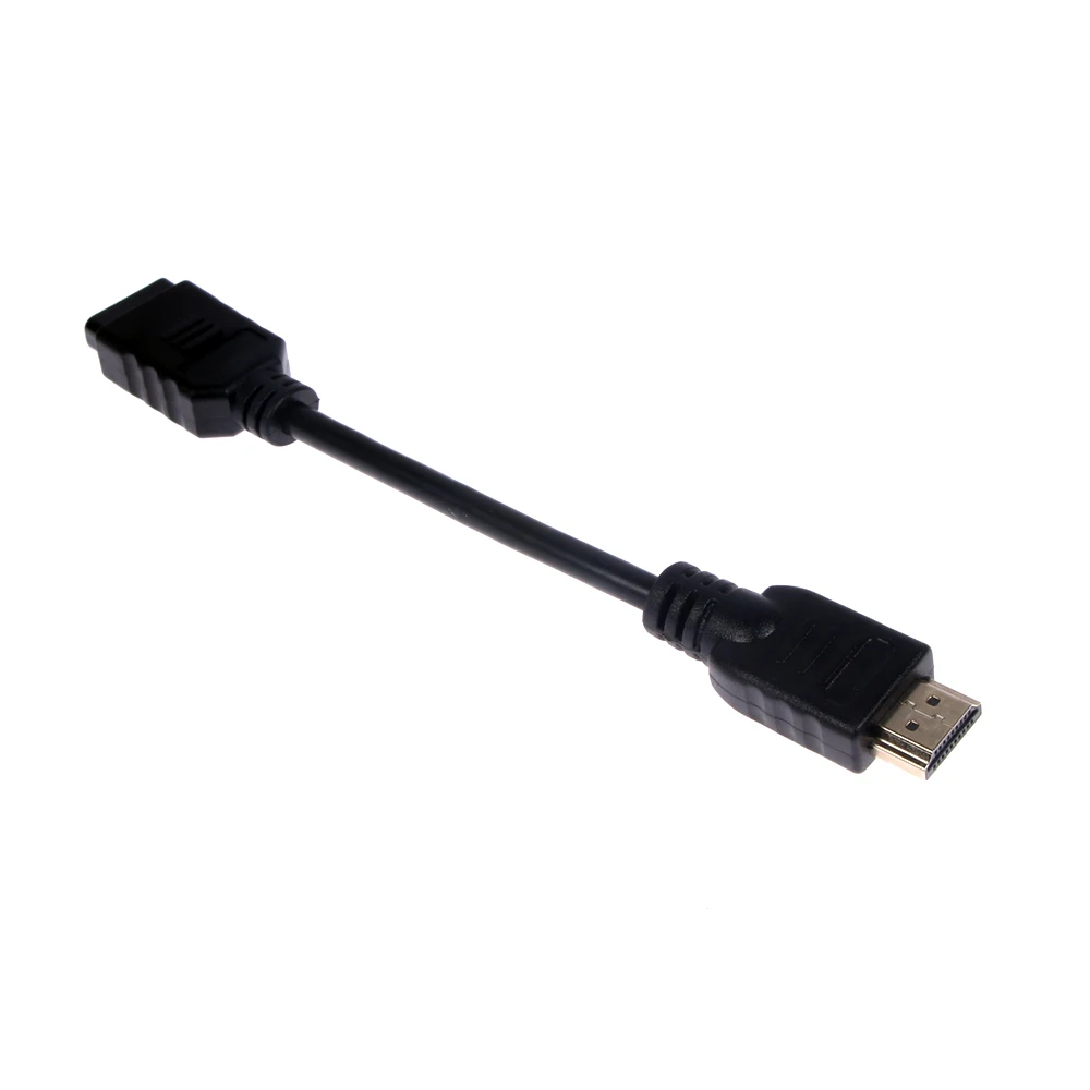 Кабель удлинитель HDMI штырь гнездо 18 см 4K 3D 1 4 в|Кабели HDMI| |