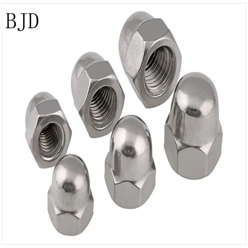 10 шт. декоративные гайки DIN1587 M8 8 мм M10 M12 из нержавеющей стали|stainless steel nuts|m12 nutnut m10 |