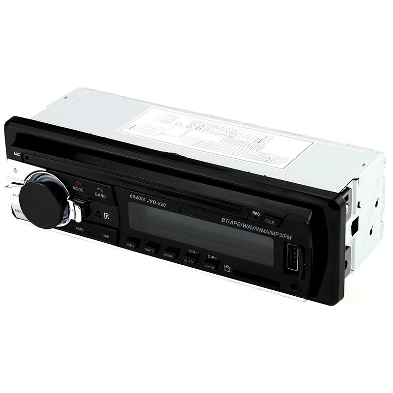 Авторадио 1din Bluetooth стерео автомобильное радио Estereo Poste ParaSD USB JSD 520 12V In dash 1 din