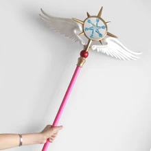 3" карта Captor Sakura палочка четкие карты Kinomoto звезда Сакура волшебная палочка звезды японского аниме Косплэй реквизит оружие