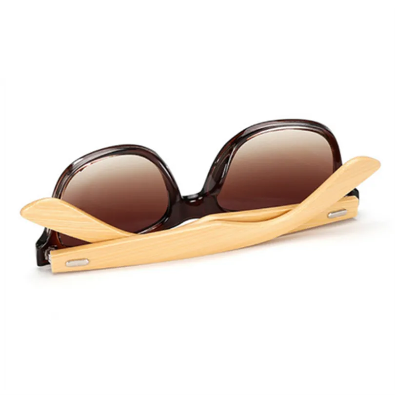 New Classic Bamboo Sunglasses Men and Women Travel Goggles Retro Wooden Legs Glasses Fashion Brand Design Sunglasses man