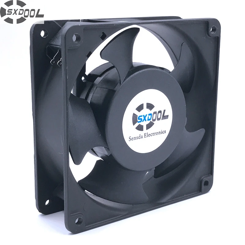 SXDOOL SJ1238HA2 centrifugal blower Axial fan cooler 220v 120*120*38 mm