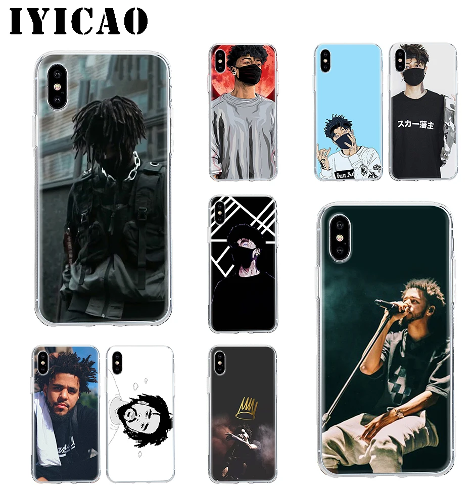 IYICAO Scarlxrd J Cole Hard Case Cover Shell for iPhone 4 4s 5 5s Se 6 7 7plus 8 8Plus X XS MAX XR 6s Plus 11 pro max | Мобильные