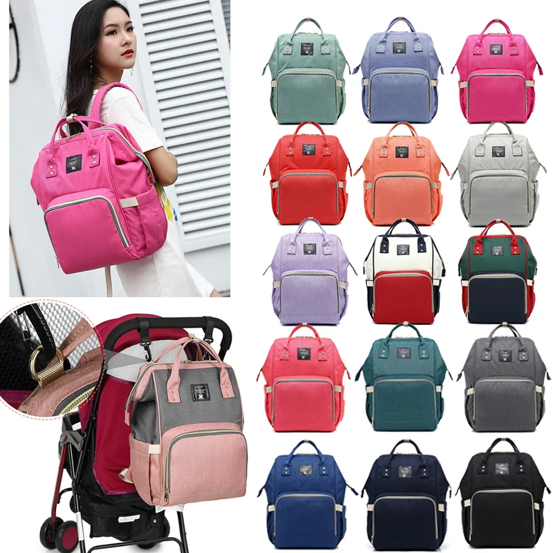 

Baby bags for mom Large Capacity Nappy Bag Waterproof Maternity Travel Backpack Designer Nursing mummy bag Care Stroller Handbag
