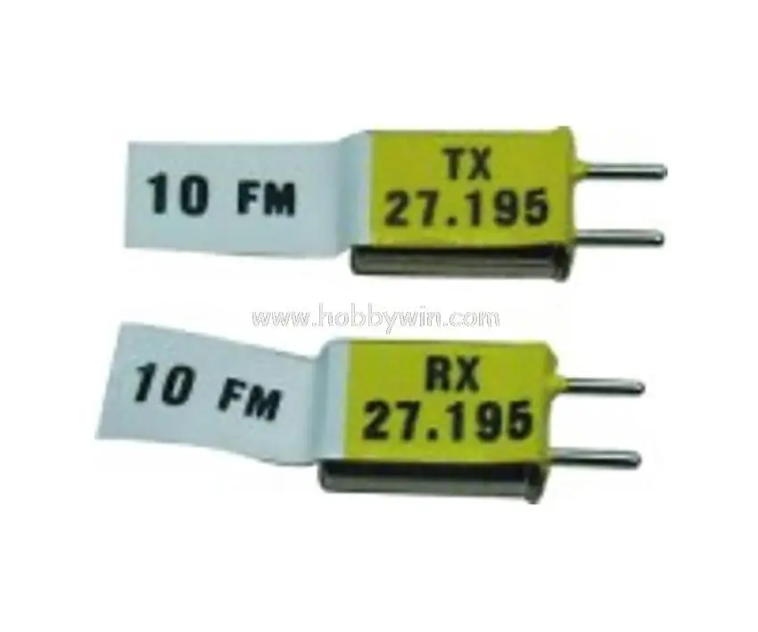

HBX part E121 Crystals FM 27MHz (TX & RX) for HAIBOXING RC Scale Model Buggy Car Truck Truggy Radio System