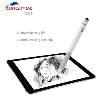 

Eunaimee New Capacitive Active Touch Screen Stylus superfine Drawing Pen Rechargeable touch pen For iPad tablet smart phone