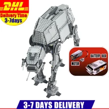 IN Stock DHL 1137PCS LEPIN 05050 Star Series Wars Motorized Walking AT AT Model Building Kit