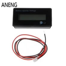 ANENG 8-70 в ЖК-дисплей свинцово-кислотная литиевая батарея индикатор емкости тестер напряжения вольтметр