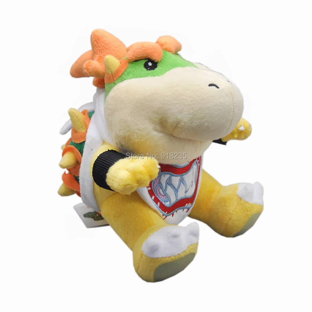 Плюшевая кукла Bowser JR для детей 6 дюймов 10 шт./партия|doll for|mario brotherssuper mario brothers |