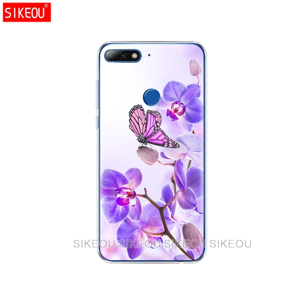 Силиконовый чехол для телефона huawei Nova 2 lite мягкий накладка из ТПУ защитный с